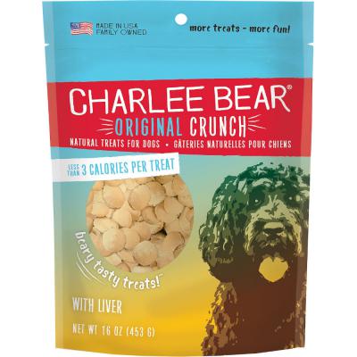 Charlee Bear Original Crunch Liver 16 oz.