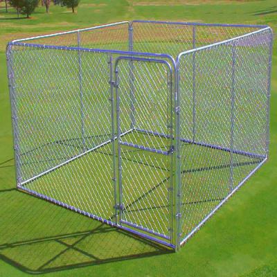 Dog Kennel Galvanized Chain Link 10 FT x 10 FT x 6 FT