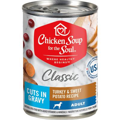 Chicken Soup Turkey & Sweet Potato Cuts In Gravy 13 oz.