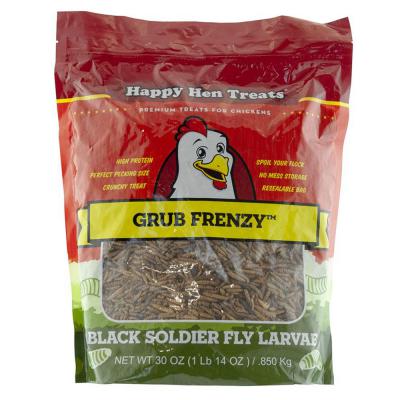 Happy Hen Treats Grub Frenzy Black Soldier Fly Larvae 30 oz.