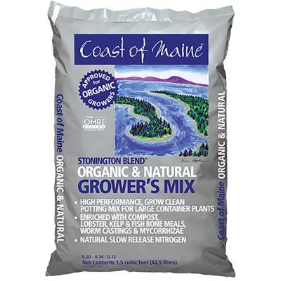 Coast Of Maine Stonington Blend Organic Grower's Mix 1.5 Cf.