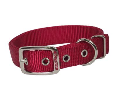 Nylon Dog Collar 1 X 20 In Red