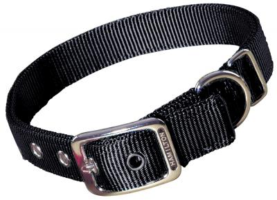 Nylon Dog Collar 1 X 20 In Black