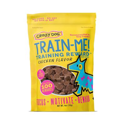 Crazy Dog Train-Me! Chicken Flavor Training Treats 4 oz.