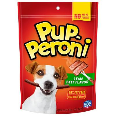 Pup-Peroni Lean Beef Flavor Dog Treats 5.6 oz.