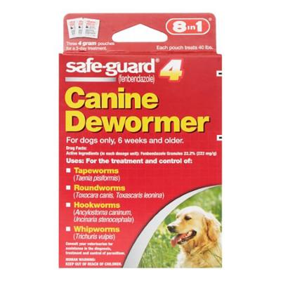 Safeguard 4 Dog Wormer 4 GM
