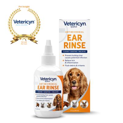 Vetericyn Plus Antimicrobial Ear Rinse 3 fl oz.