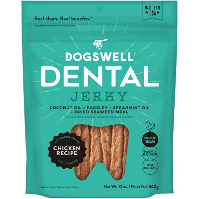 Dogswell Dental Chicken Jerky 12oz