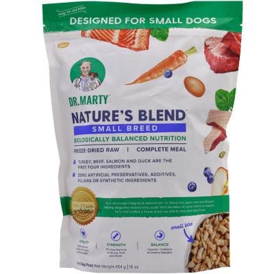 Dr. Marty Nature's Blend Small Breed Freeze-Dried Raw Dog Food 16 oz.