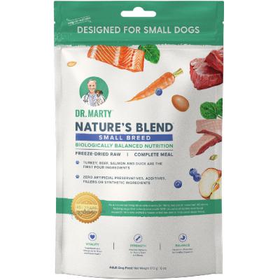 Dr. Marty Nature's Blend Small Breed Freeze-Dried Raw Dog Food 6 oz.
