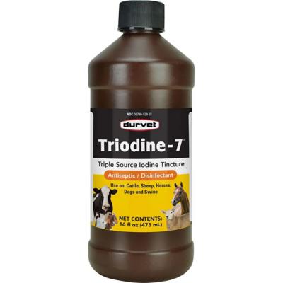 Durvet Triodine-7 Triple Source Iodine Tincture 16 oz.