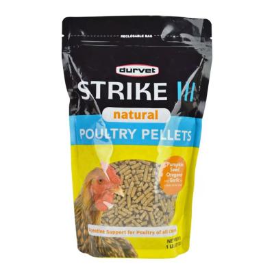 Durvet Strike 3 Natural Poultry Dewormer Pellets 1 lb.