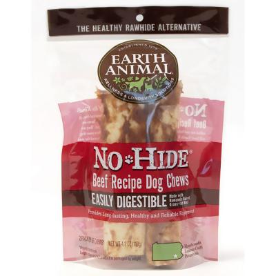 Earth Animal No Hide Beef Recipe Dog Chews 7 In