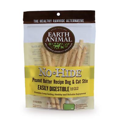 Earth Animal No Hide Peanut Butter Recipe Dog & Cat Stix