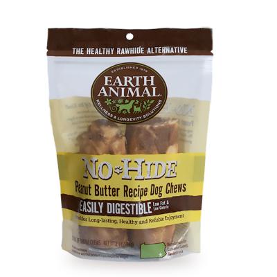 Earth Animal No Hide Peanut Butter Recipe Dog Chews 4 In