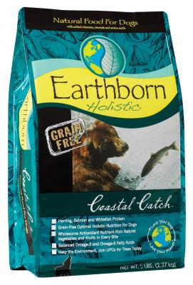 Earthborn Holistic Coastal Catch Natural Grain-Free Dog Food 4 lb.