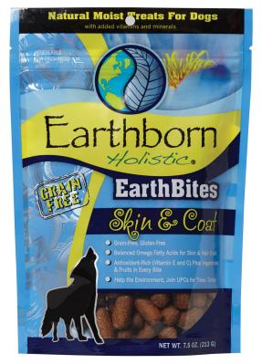 Earthborn Earth Bites GF Skin & Coat 7.5 oz.