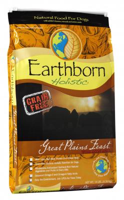 Earthborn Holistic Great Plains Feast Natural Grain-Free Dog Food 12.5 lb.