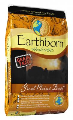 Earthborn Holistic Great Plains Feast Natural Grain-Free Dog Food 25 lb.