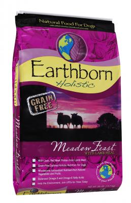 Earthborn Holistic Meadow Feast Natural Grain-Free Dog Food 25 lb.