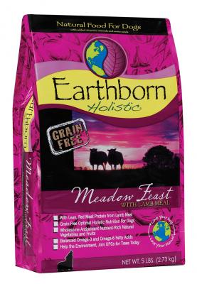 Earthborn Holistic Meadow Feast Natural Grain-Free Dog Food 4 lb.