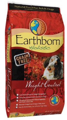 Earthborn Holistic Weight Control Natural Dog Food 25 lb.