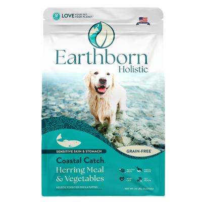 Earthborn Holistic Coastal Catch Natural Grain-Free Dog Food 25 lb.