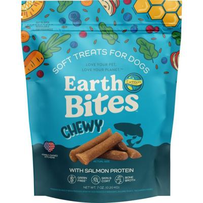 Earthborn EarthBites Chewy Grain-Free Soft Dog Treats Salmon 7 oz.