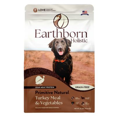 Earthborn Holistic Primitive Natural Grain-Free Dog Food 25 lb.