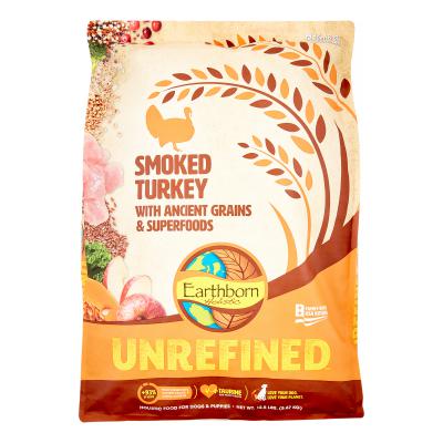 Earthborn Unrefined Smoked Turkey With Ancient Grains & Superfoods Dry Dog Food 12.5 lb.