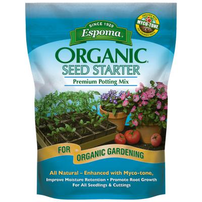 Espoma Organic Seed Starter Premium Potting Mix Mix 8 Qt.