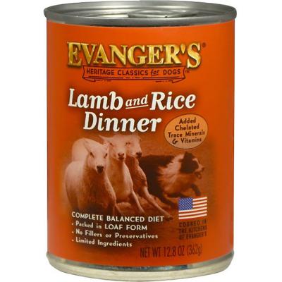 Evangers Lamb & Rice 12.5 oz.