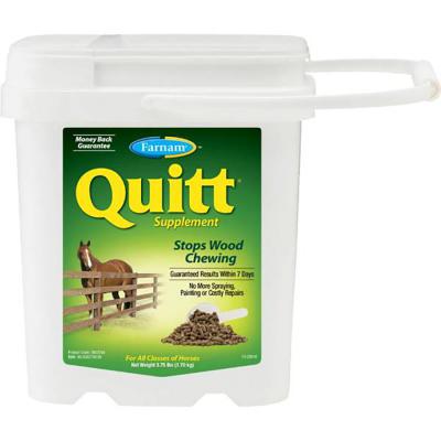 Farnam Quitt Wood Chewing Horse Supplement 3.75 lb.
