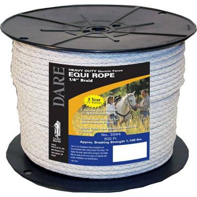 Dare Heavy Duty Electric Fence EquiRope .25 In. 600 Ft.