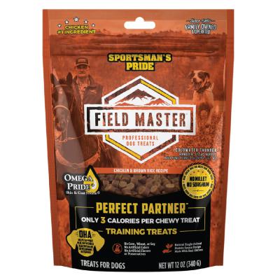 Sportsman's Pride Field Master Perfect Partner Chicken & Brown Rice Recipe Training Treats 12 oz.
