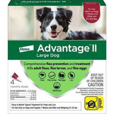 Advantage II Large Dog 4 Doses