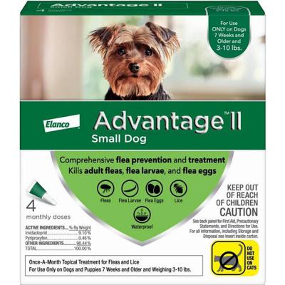 Advantage II Small Dog 4 Doses