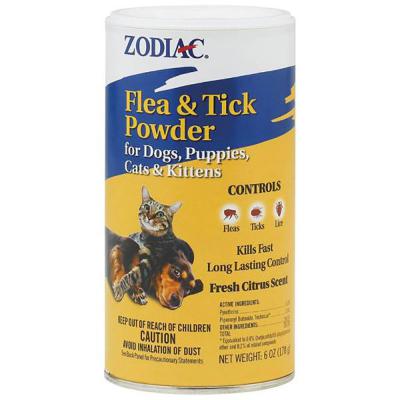 Zodiac Flea & Tick Powder 6 oz.