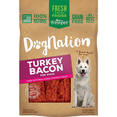 Freshpet DogNation Turkey Bacon 3 oz.