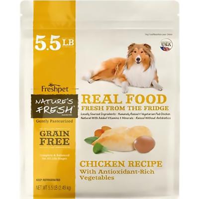 Freshpet Nature's Fresh Grain Free Step 2 Chicken Recipe 5.5 lb.
