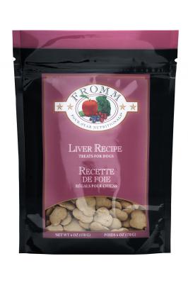 Fromm Four-Star Liver Recipe Low-Fat Dog Treats 6 oz.