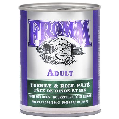 Fromm Classic Turkey & Rice Pate 12.5 oz.