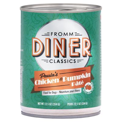Fromm Diner Classics Paula's Chicken and Pumpkin Pate 12.5 oz.