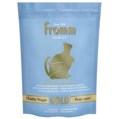 Fromm Gold Healthy Weight Cat Food 4 lb.