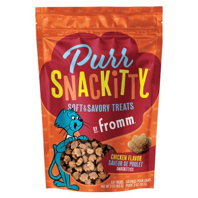 Fromm Purr Snackitty Soft & Savory Treats Chicken Flavor 3 oz.