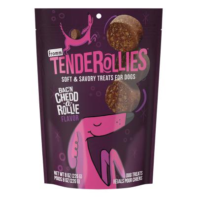 Fromm Tenderollies Soft & Savory Treats For Dogs Bac'n Chedd-a-Rollie Flavor 8 oz.