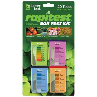 Luster Leaf Rapitest Soil Test Kit 40 Tests