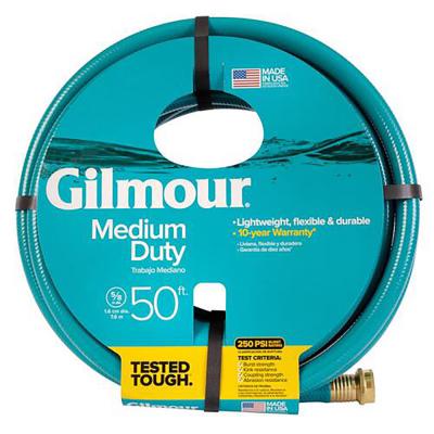 Gilmour Medium Duty Hose 5/8 Inch x 50 Feet
