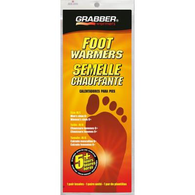 Grabber Foot Warmers MD/LG 1 Pair