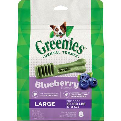 Greenies Bursting Blueberry Dental Chews Large 12 oz.